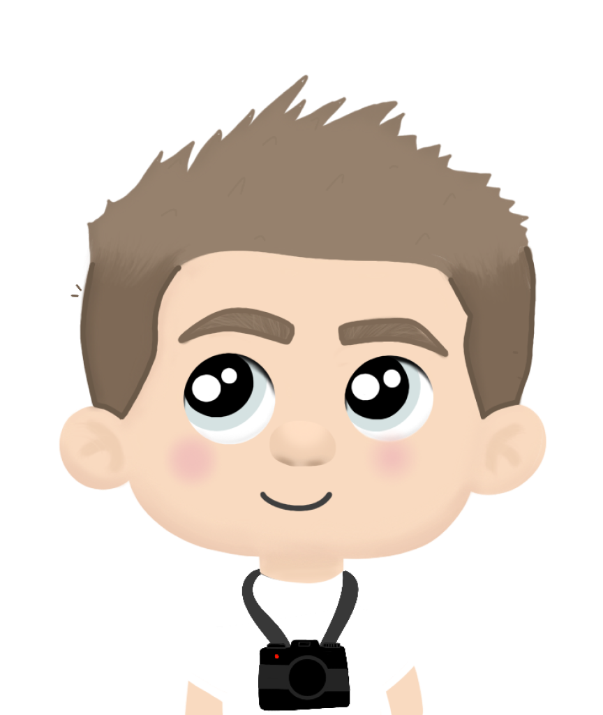 Ein Illustriertes Bild von Christoph - Zuständig für das Design und das Frontend