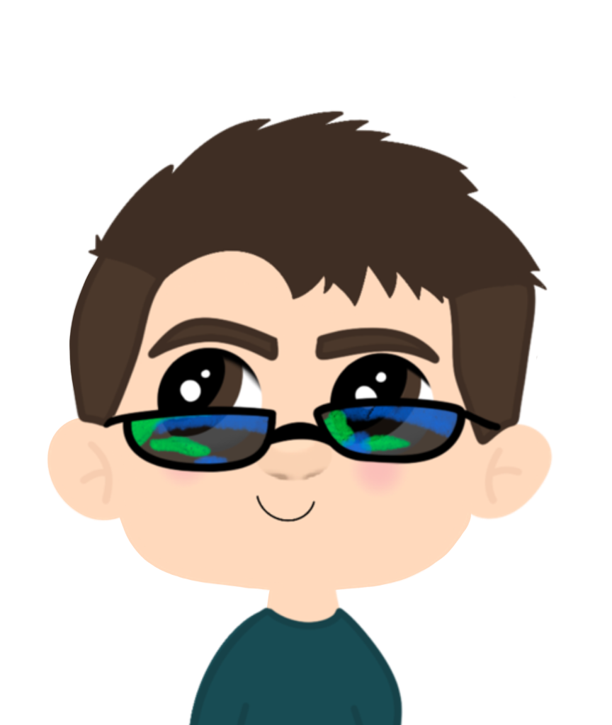 Ein Illustriertes Bild von Lukas - Zuständig für das Backend und Minecraft